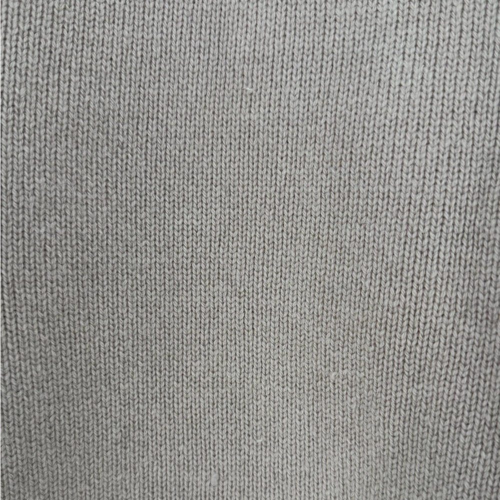 H&M Premium Selection Knitted Pure Wool Structured Beige Cardigan - Picture 8 of 9